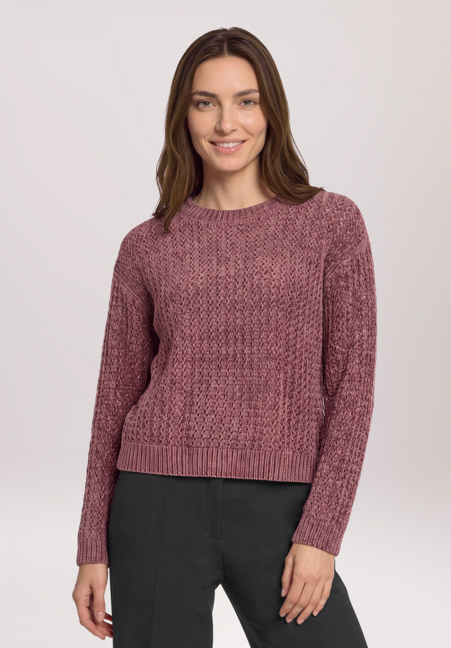 Pull-over en grosse maille à fils de fil textile, BETTY BARCLAY