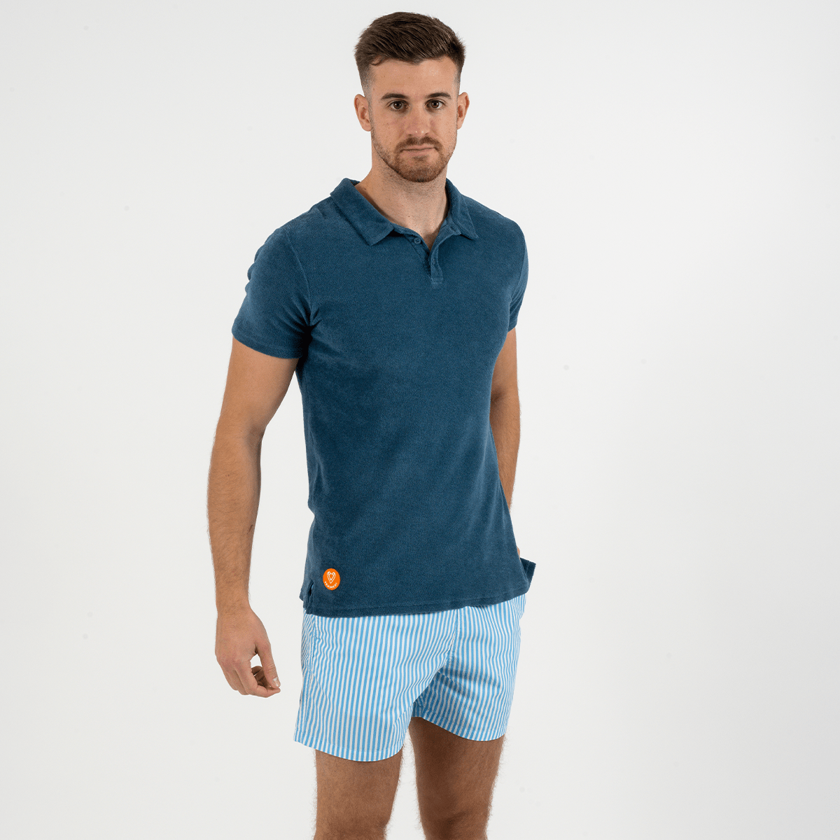 Polo éponge TERRY pur coton, VENDREDI