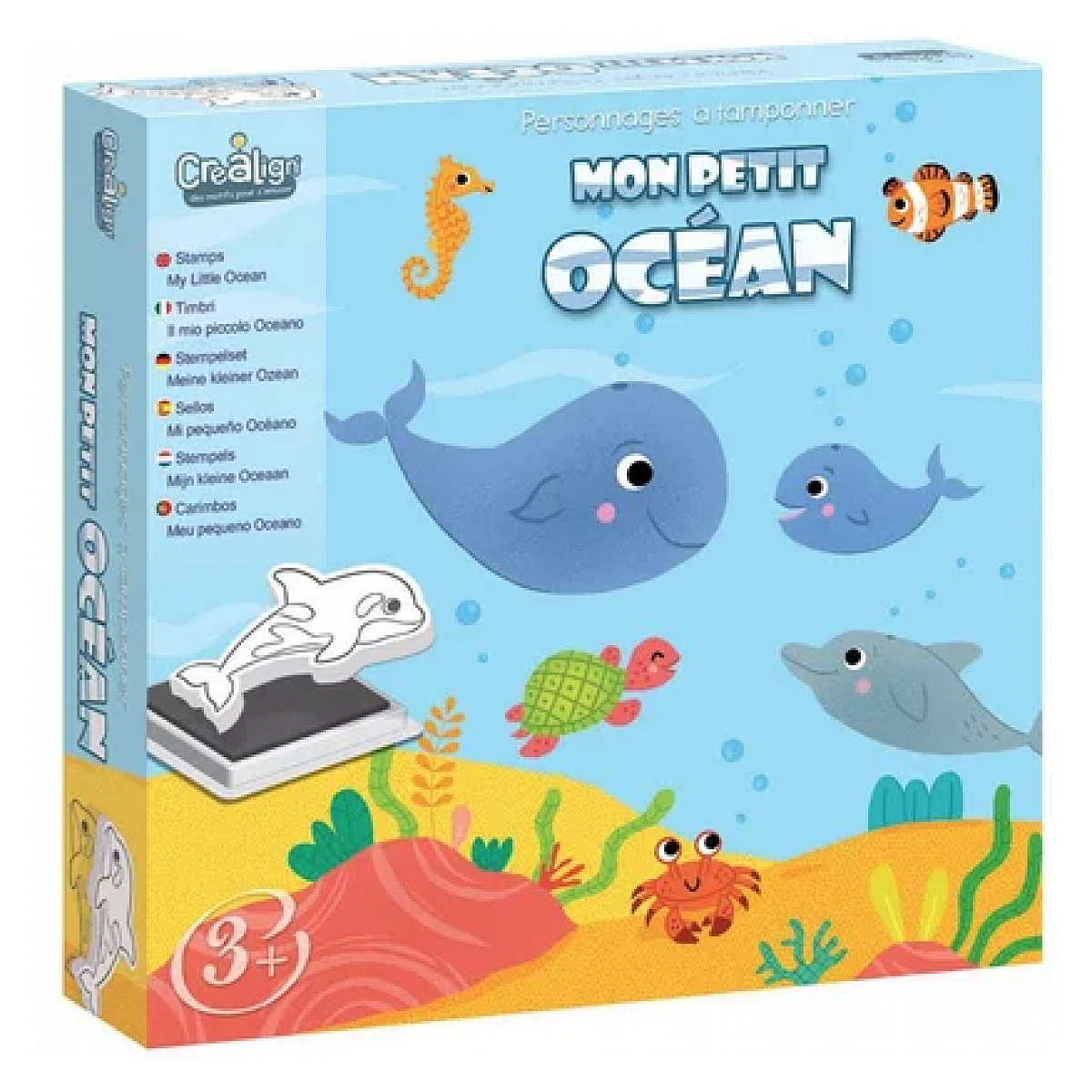 Set de tampons mon petit ocean, CREA.LIGN