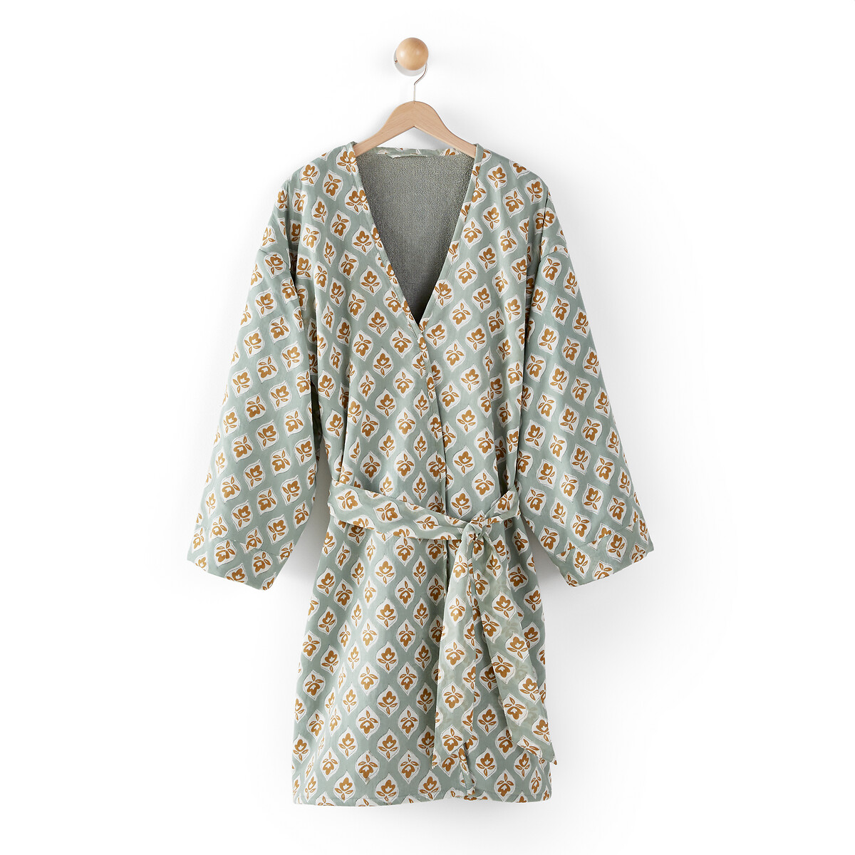 Printed Cotton Kimono Style House-Robe – Yo Baby India