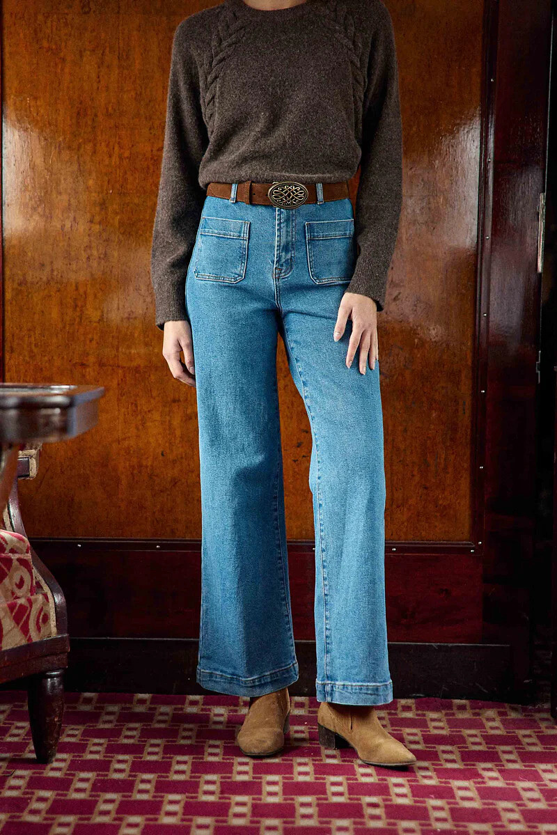 Jean large taille haute, ATLANTY, LA PETITE ETOILE