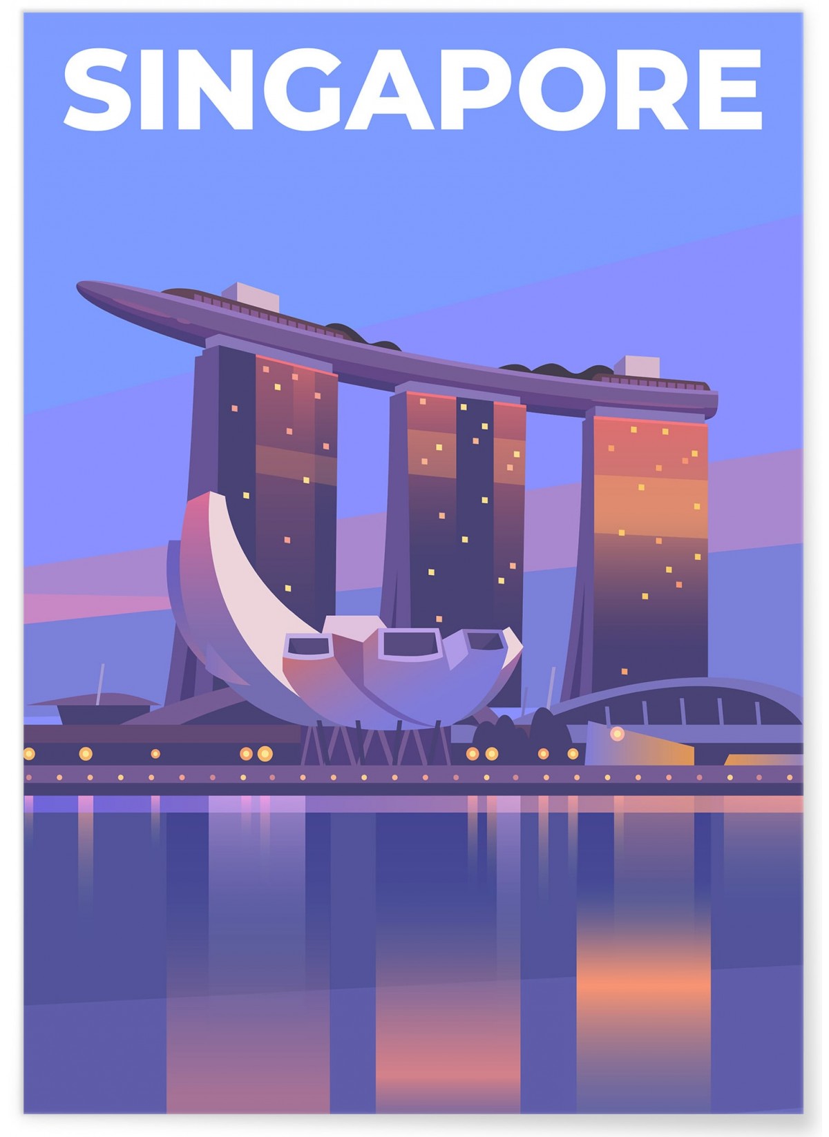 Affiche Singapour, L'AFFICHERIE