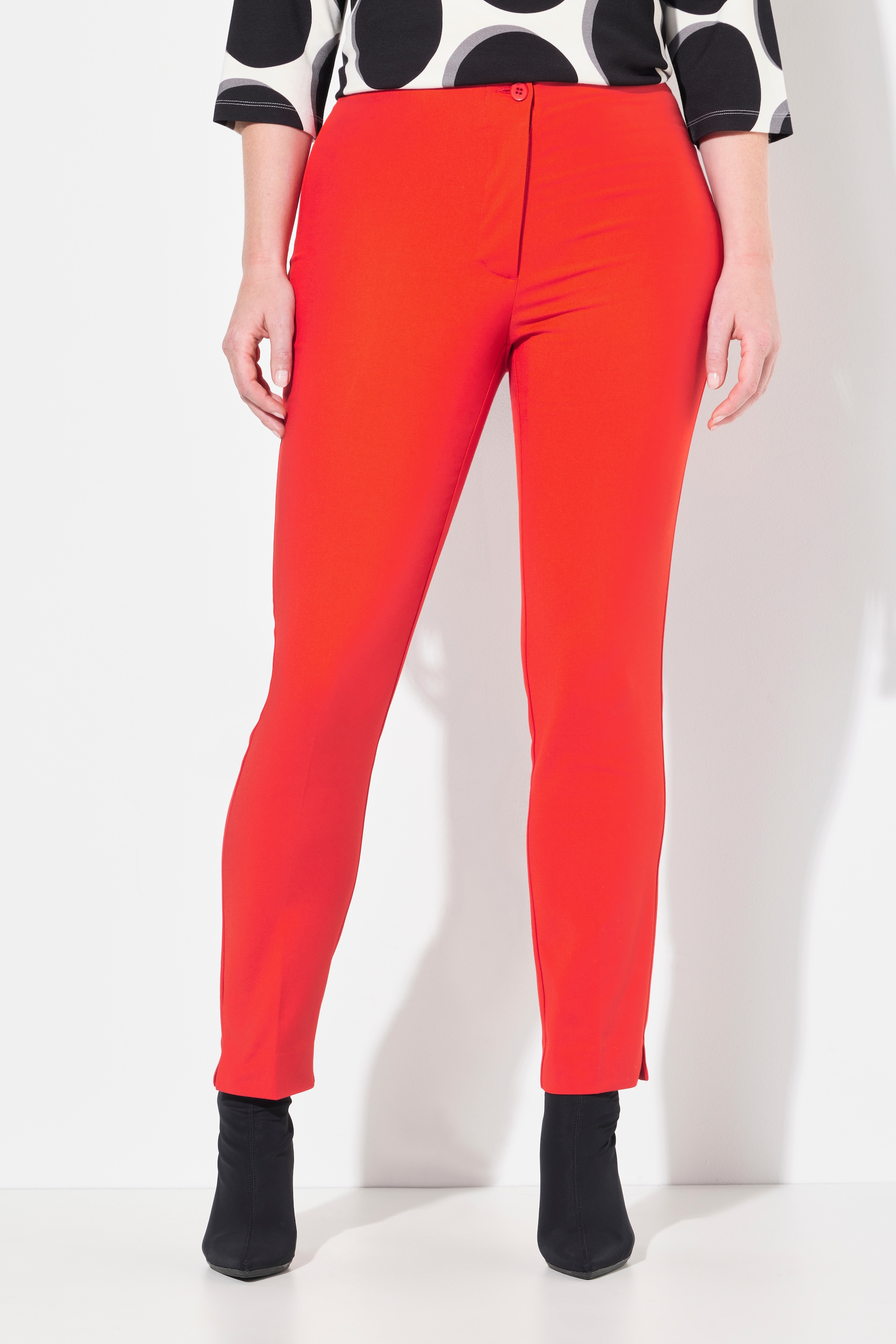 Pantalon Sienna en bengaline. Coupe slim, ULLA POPKEN