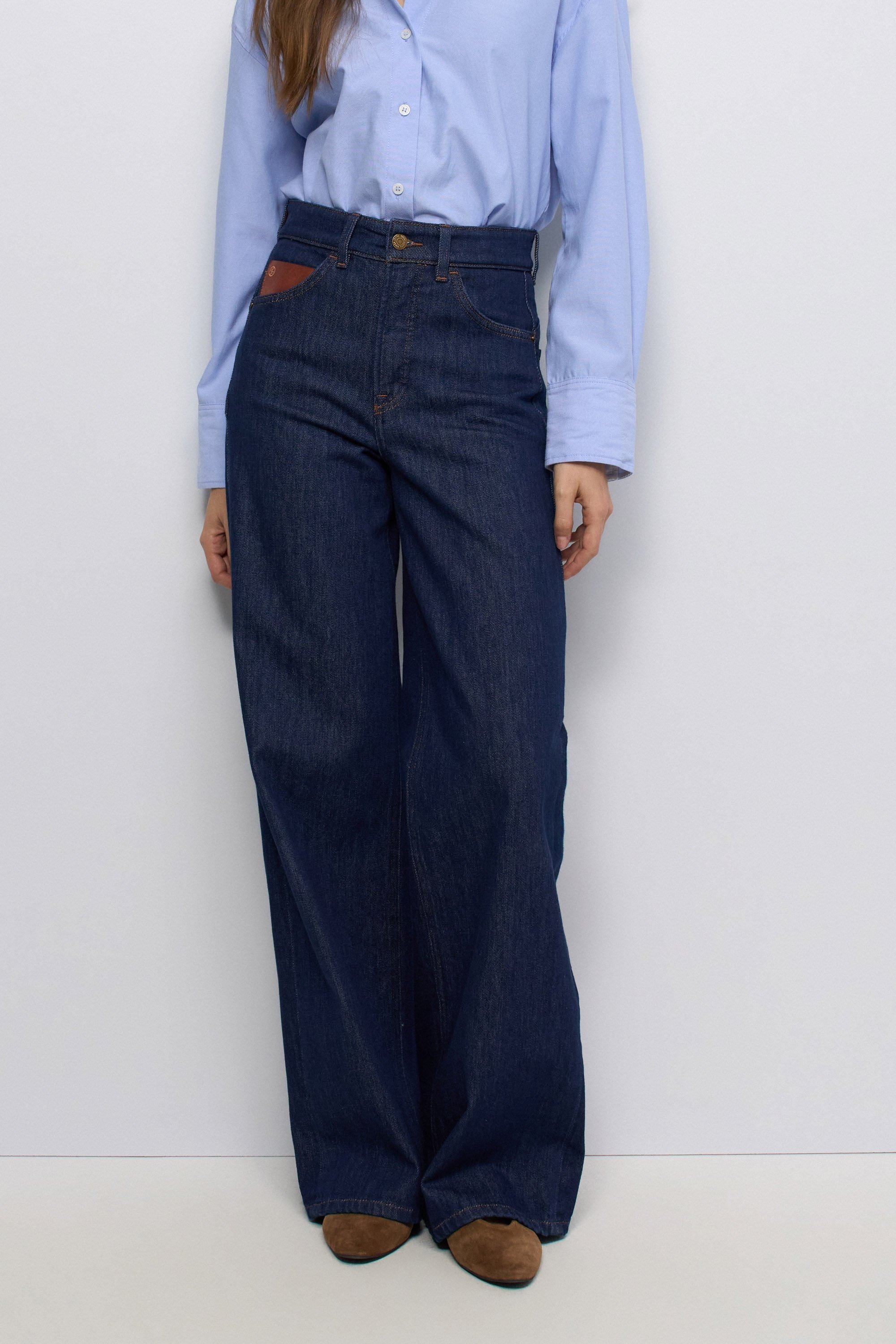 JEAN FAITH PUSH IN WIDE, SALSA JEANS