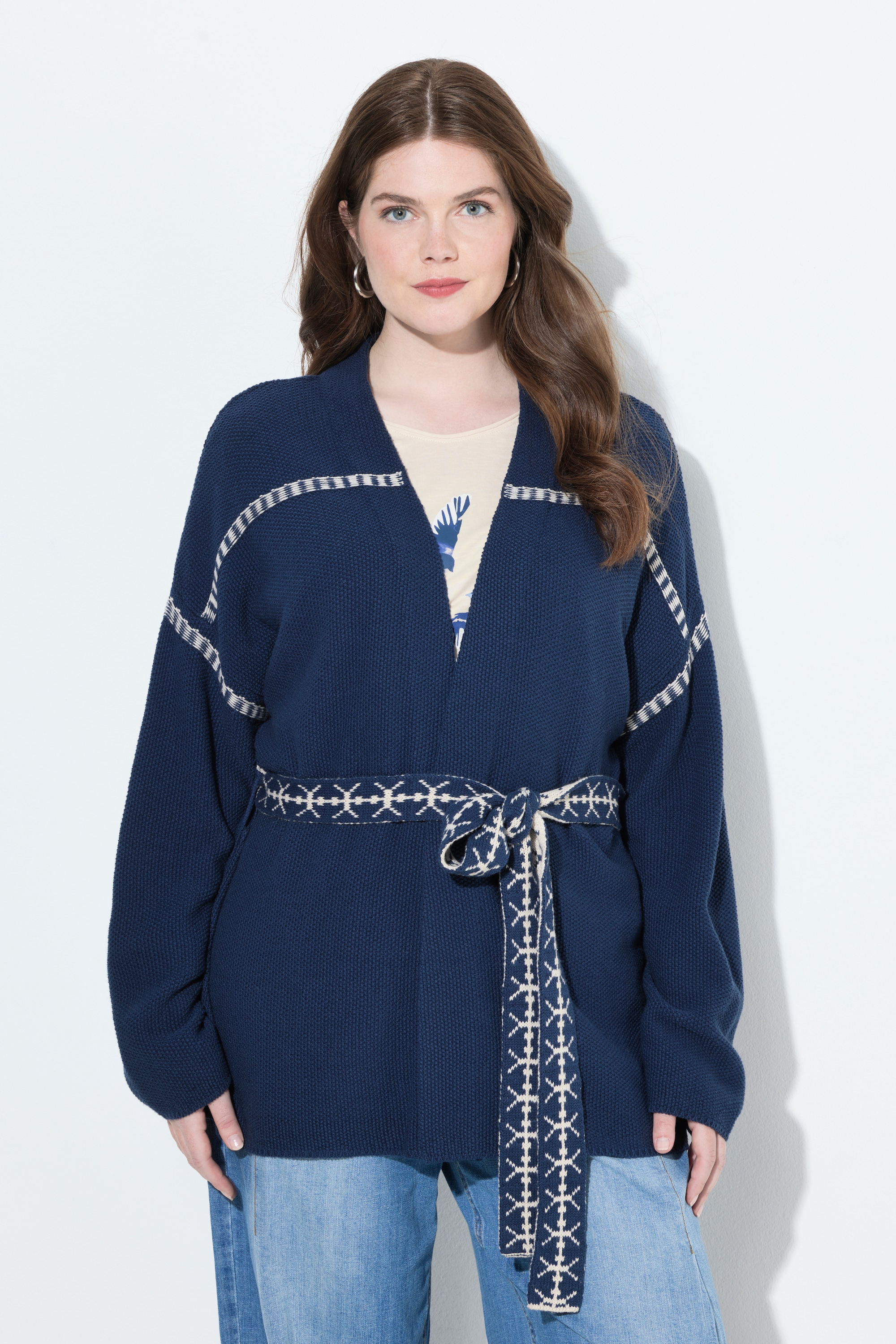 Cardigan oversize à manches longues, ULLA POPKEN