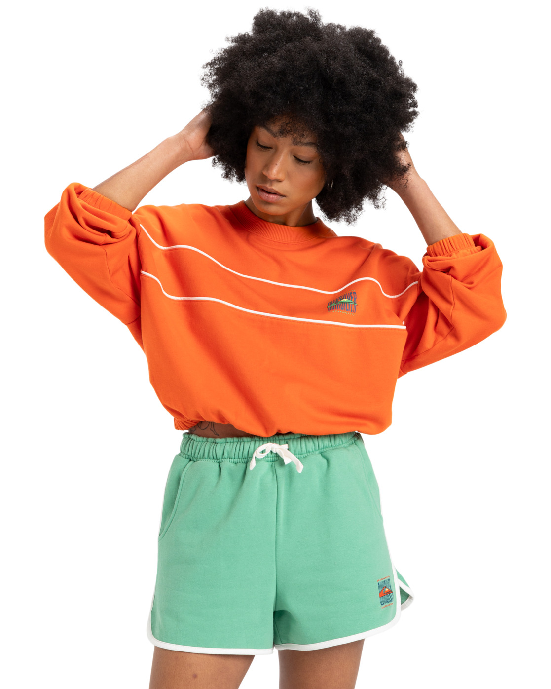 Short à taille élastique SCALLOP, QUIKSILVER