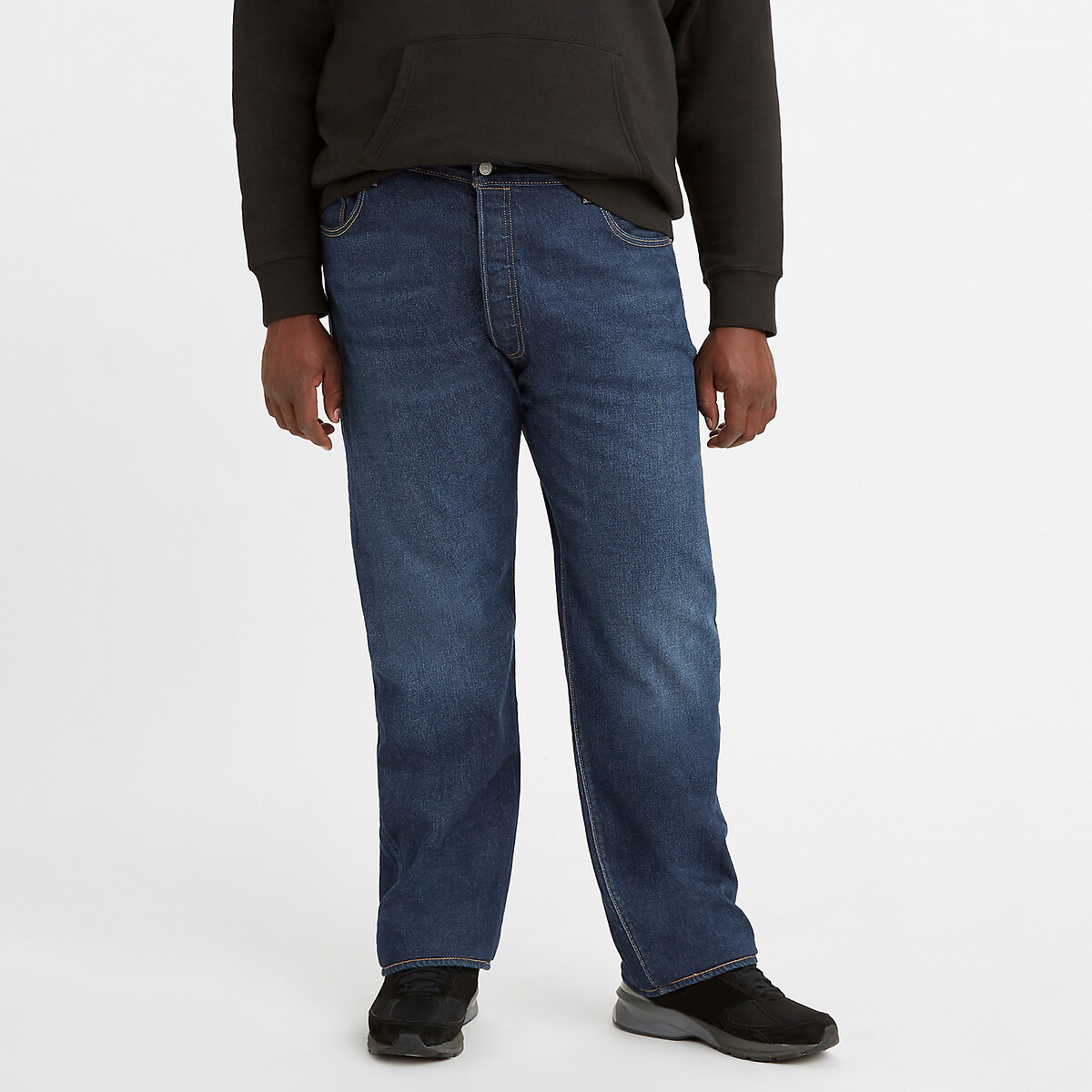 501® straight jeans in mid rise