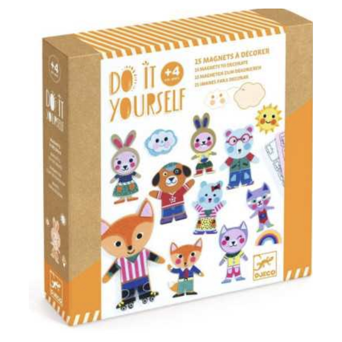 Magnets DIY - Funky Family, DJECO