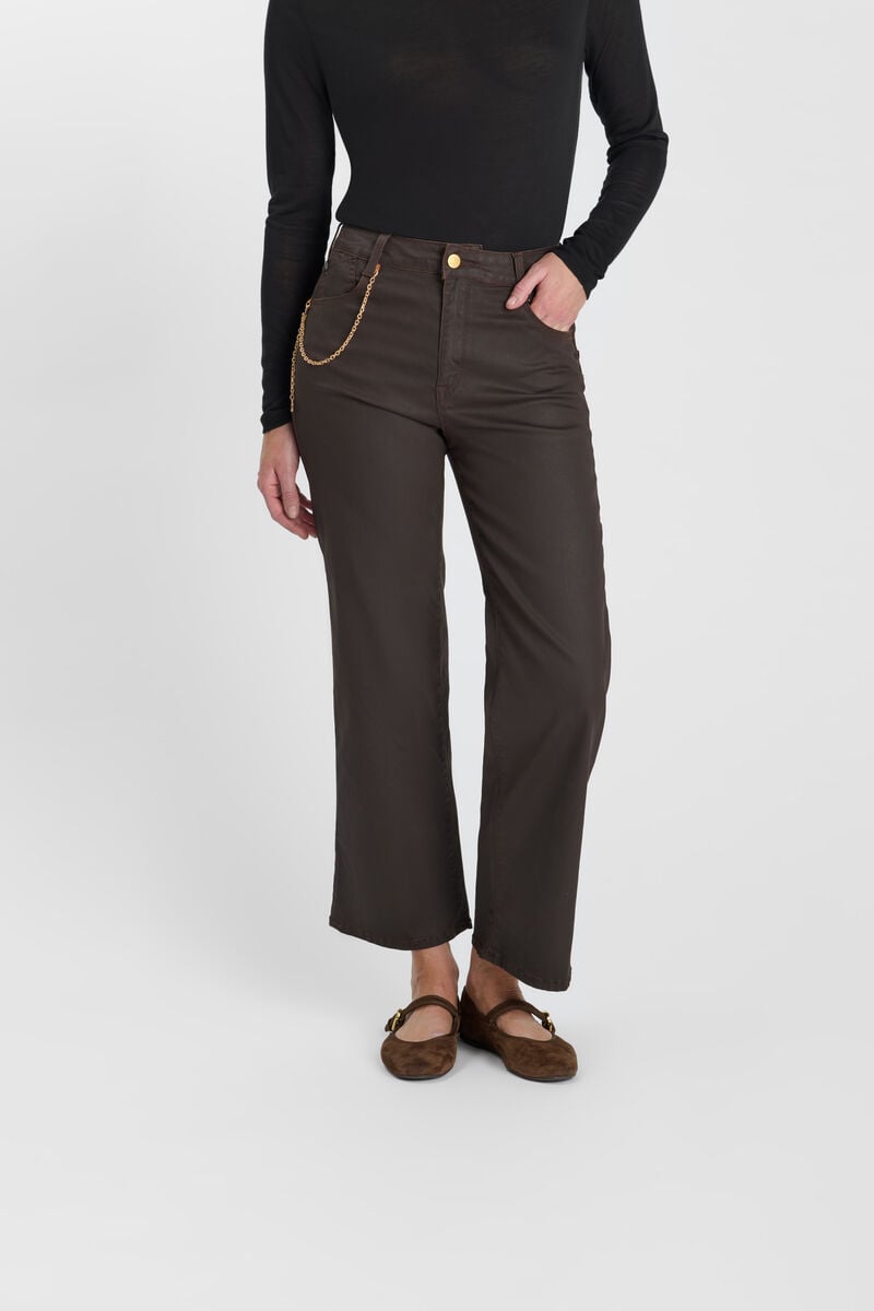 Jeans loose, large pulp wide leg , 7/8ème, LE TEMPS DES CERISES
