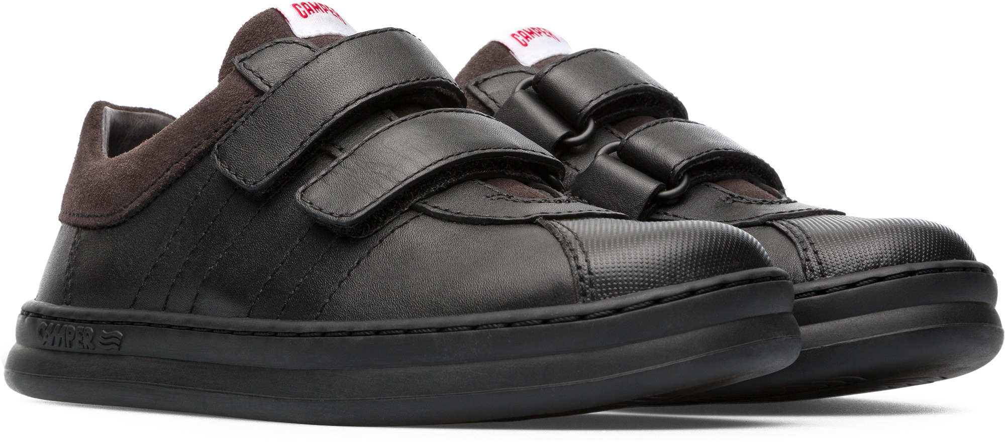 Baskets Cuir Velcro Runner Four, CAMPER