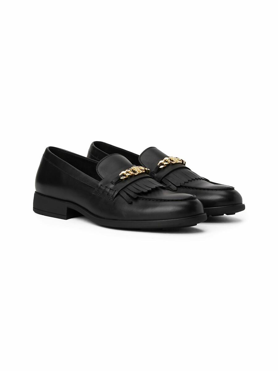 Tommy Hilfiger Mocasines de piel con flecos