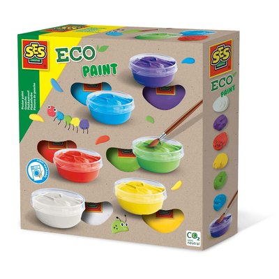 Brinquedo "Tinta Eco 6 cores", SES SES