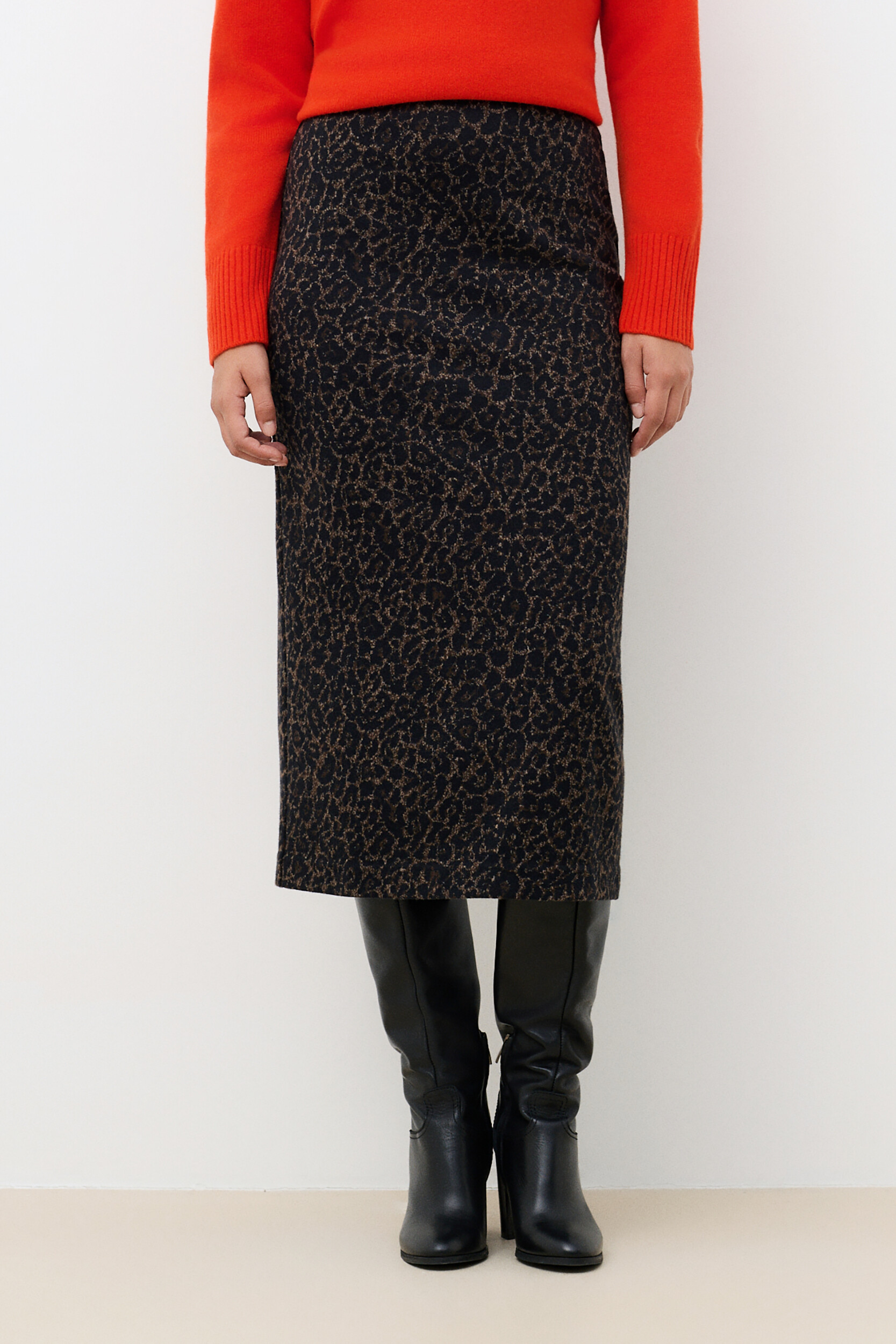 Jupe ajustée taille haute JCARY, CAROLL