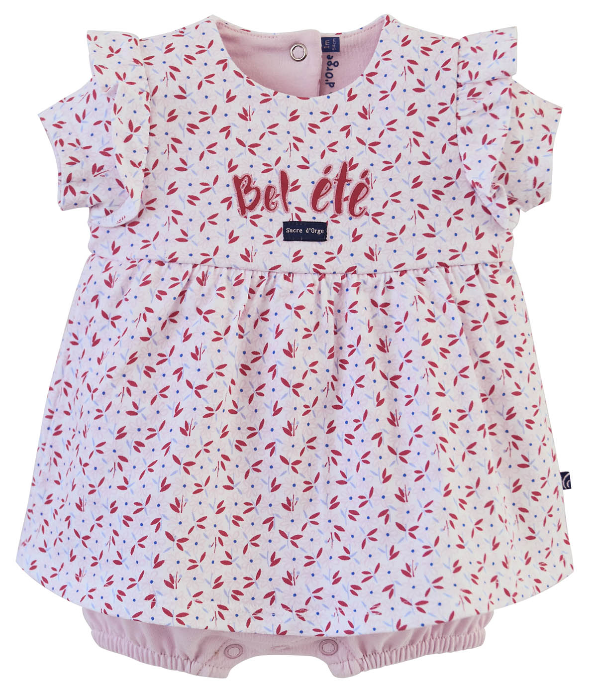 Combirobe coton capucine, SUCRE D'ORGE