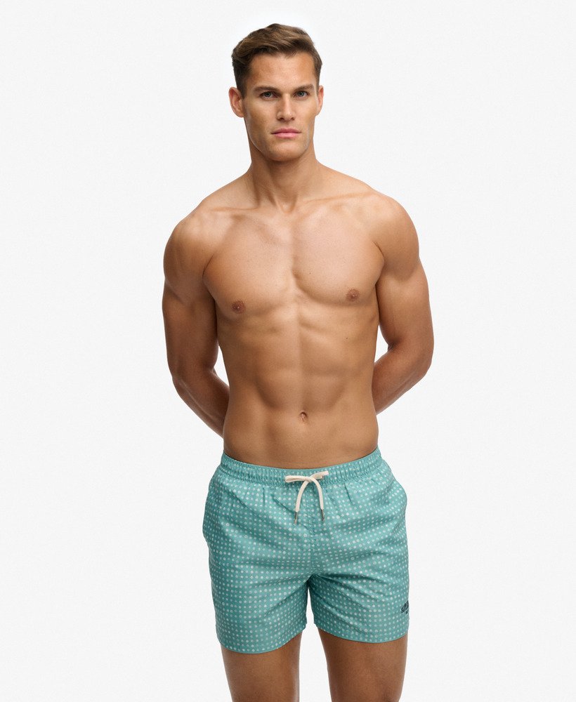 Short de bain imprimé Premium 15 pouces, SUPERDRY