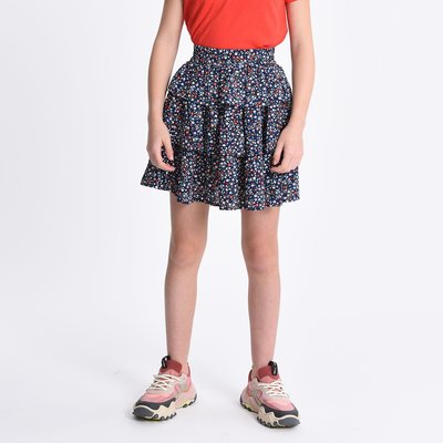 Floral Tiered Ruffled Skirt, 8-16 Years MINI MOLLY