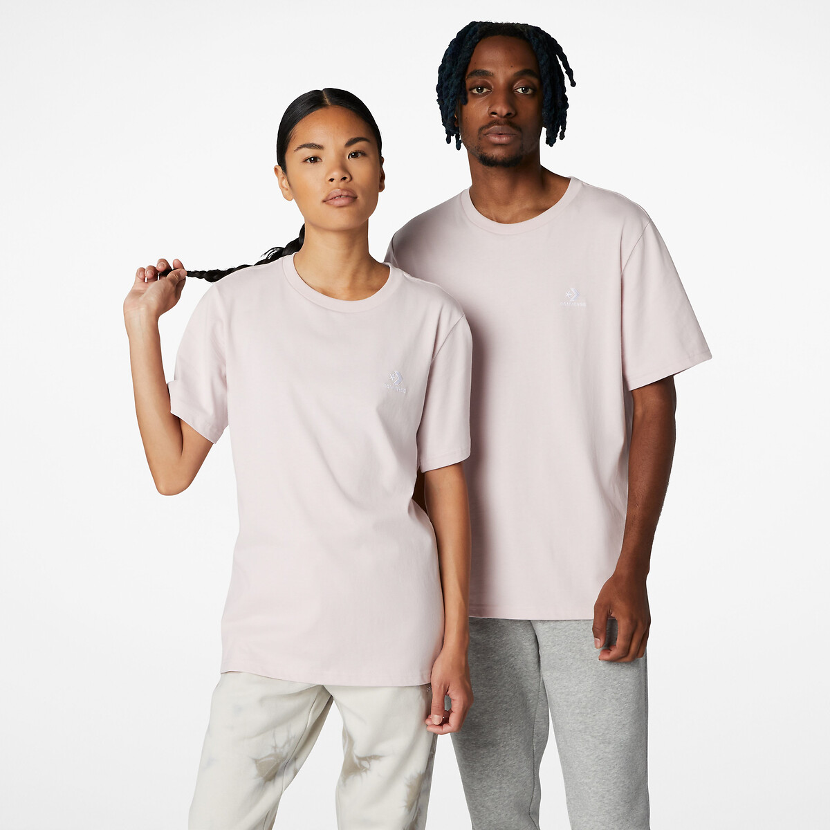 Tee shirt rose pale homme online