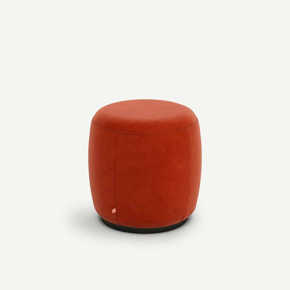 AM.PM Poef in fluweel, Rosebury design E.Gallina