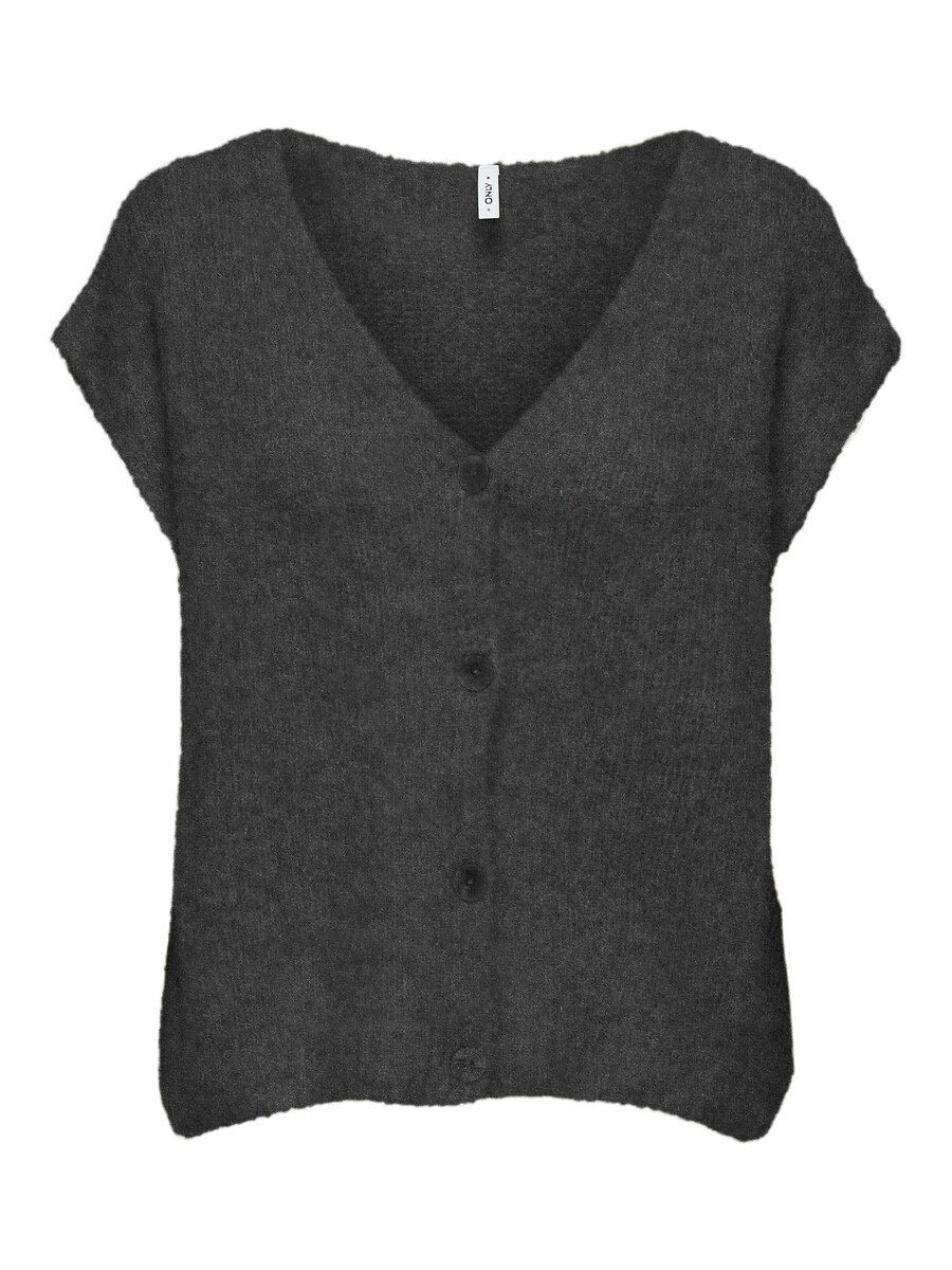 Knitted Buttoned Waistcoat, ONLY