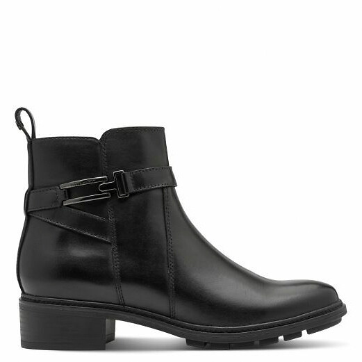 Leather Ankle Boots, TAMARIS