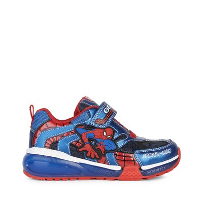 Sneakers Bayonic x Spiderman, atmungsaktives Material mit LEDs GEOX