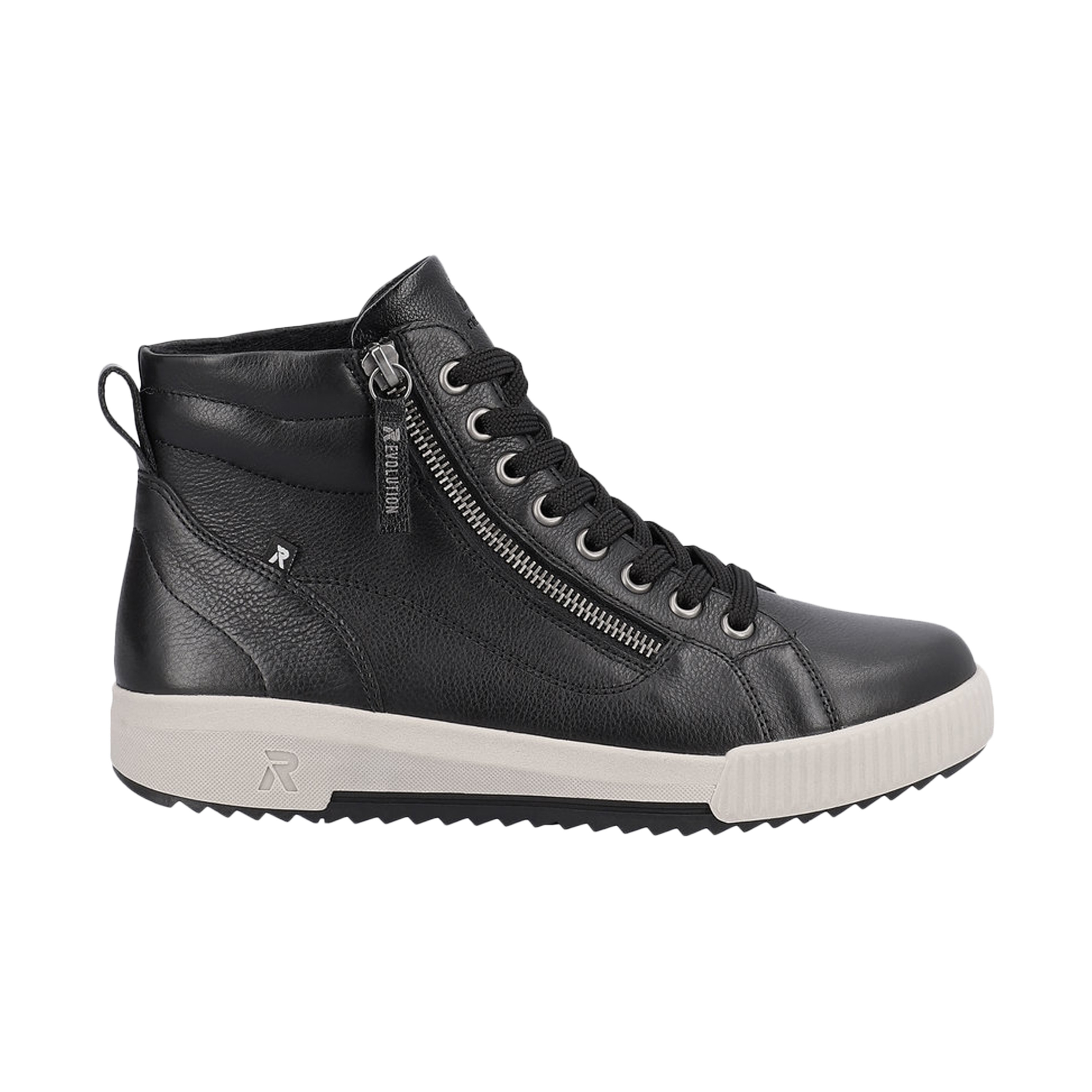 Basket Montante Cuir Revolution Columbo, RIEKER