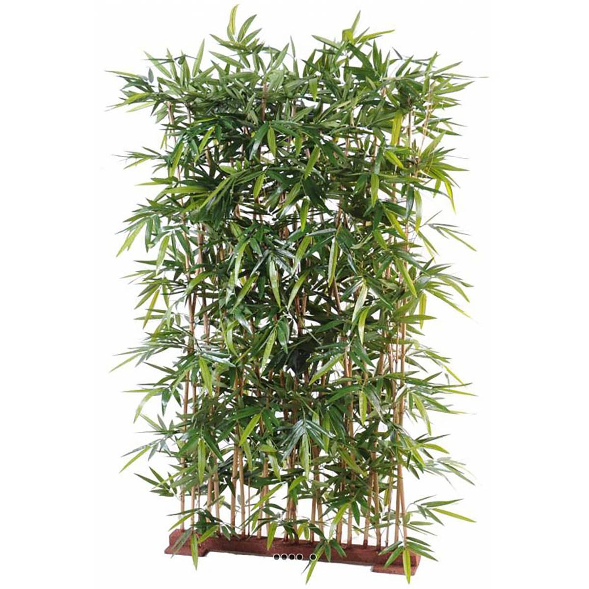 Haie de bambou artificiel sur socle H 150 cm, ARTIFICIELLES