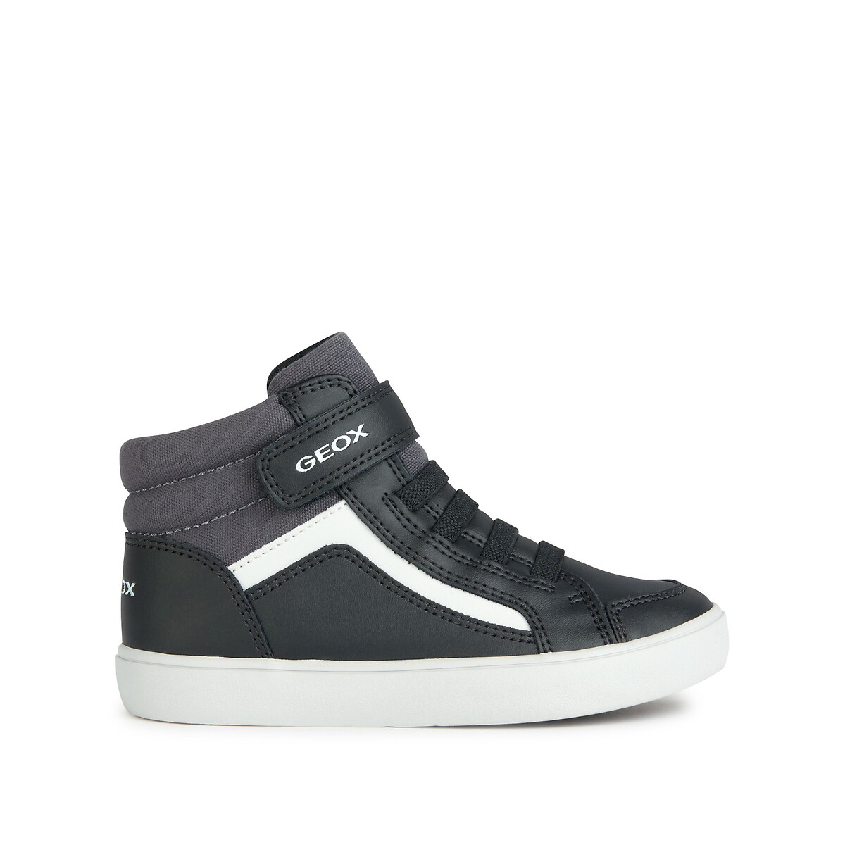 Kids Gisli Breathable High Top Trainers with Touch ’n’ Close Fastening