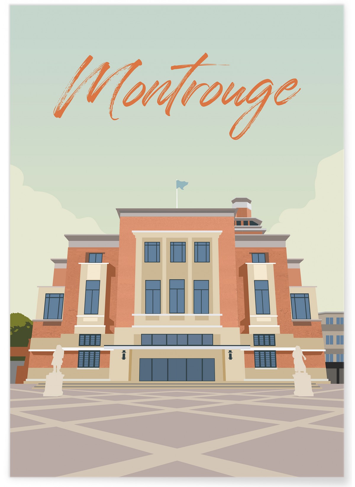 Poster ville Montrouge, L'AFFICHERIE