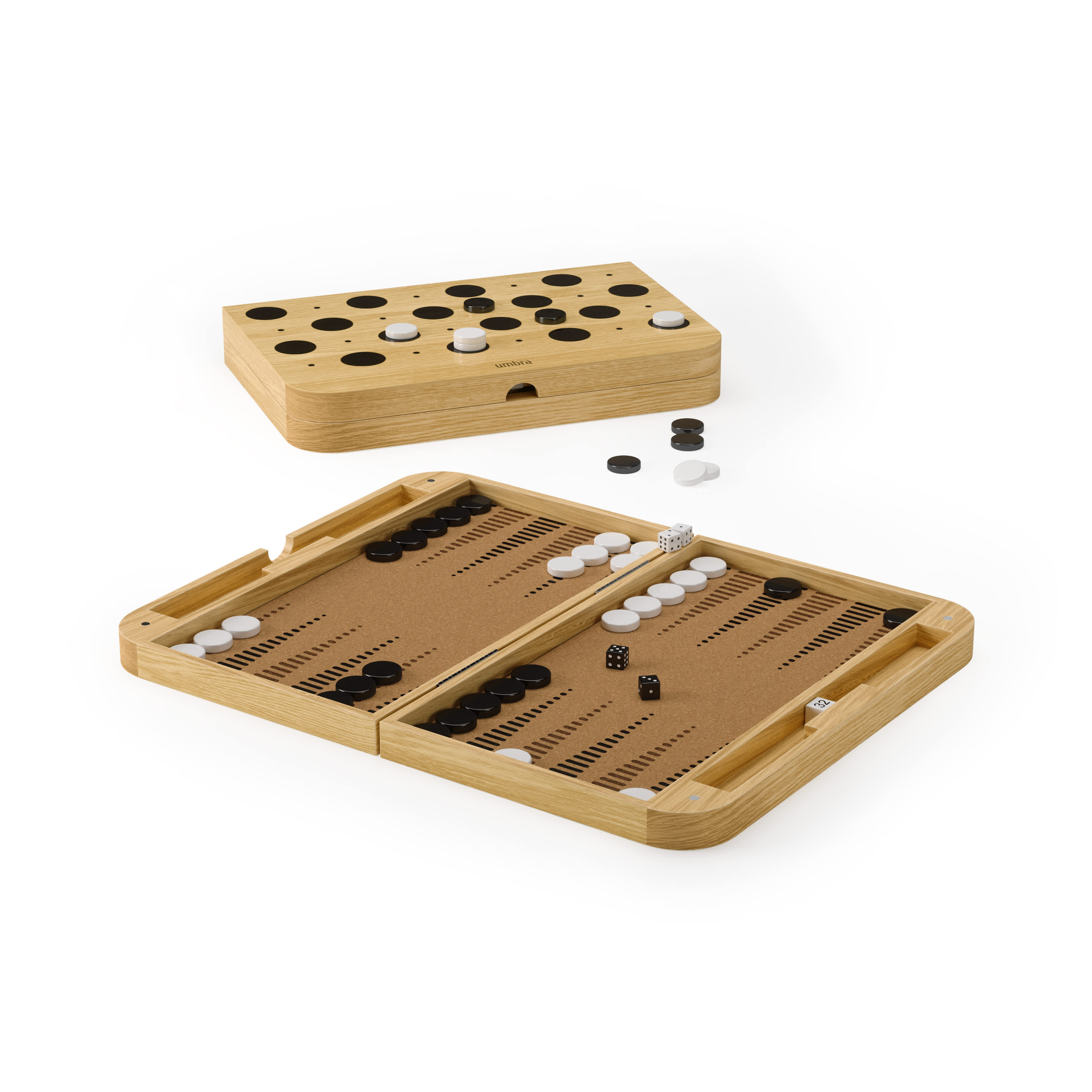 Plateau de backgammon et de dames BLITZ, UMBRA