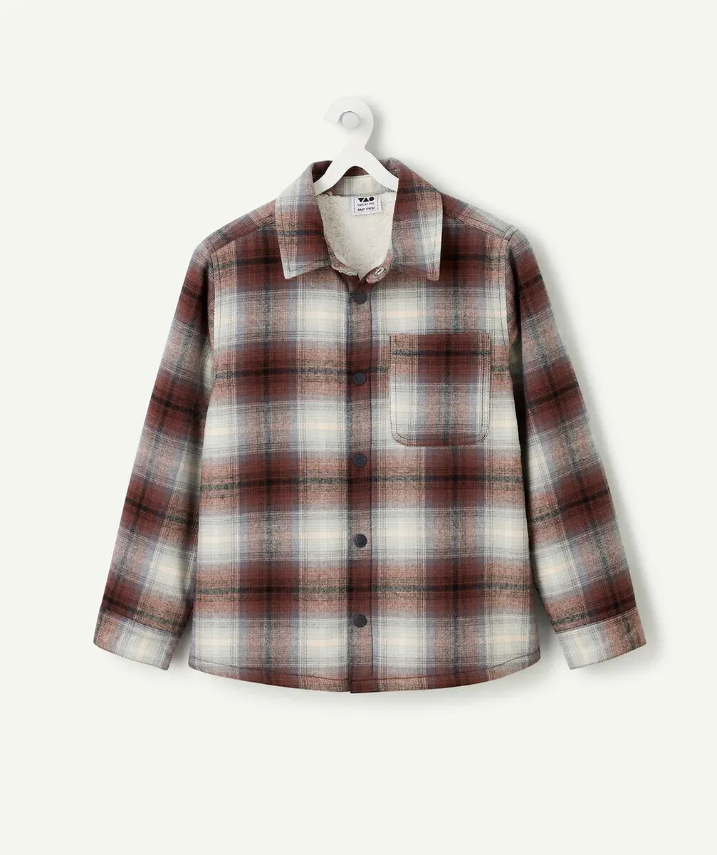 Checked Long Sleeve Shirt, TAPE A L'OEIL
