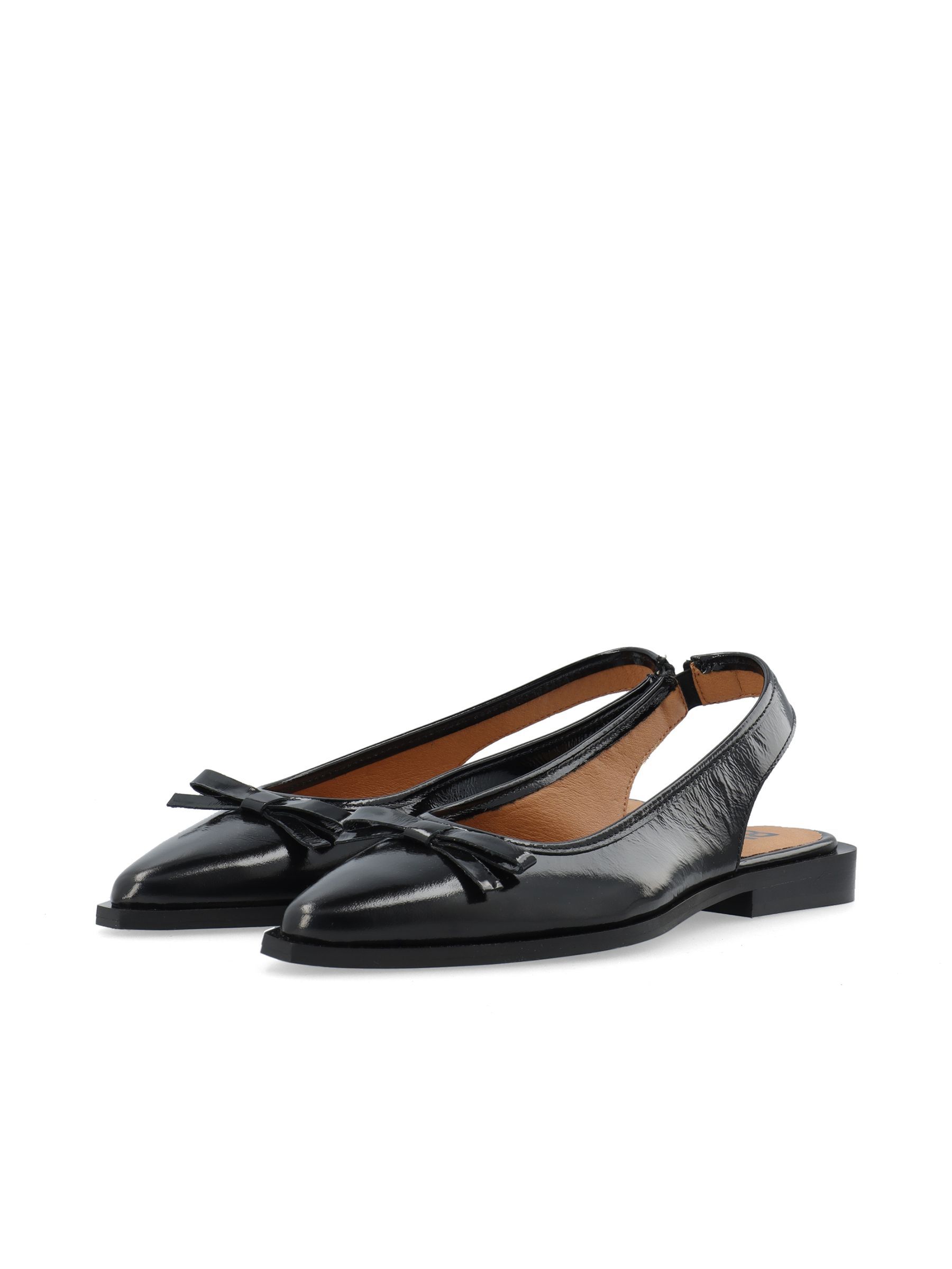 Chaussures À Bride Arrière, BIANCO