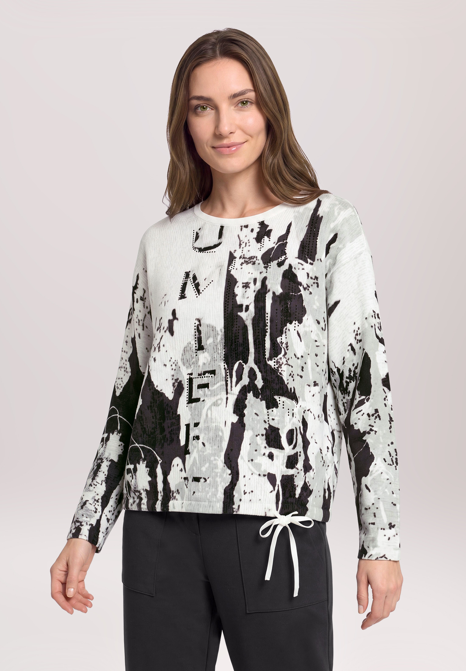 Pull-over en maille à impression, BETTY BARCLAY
