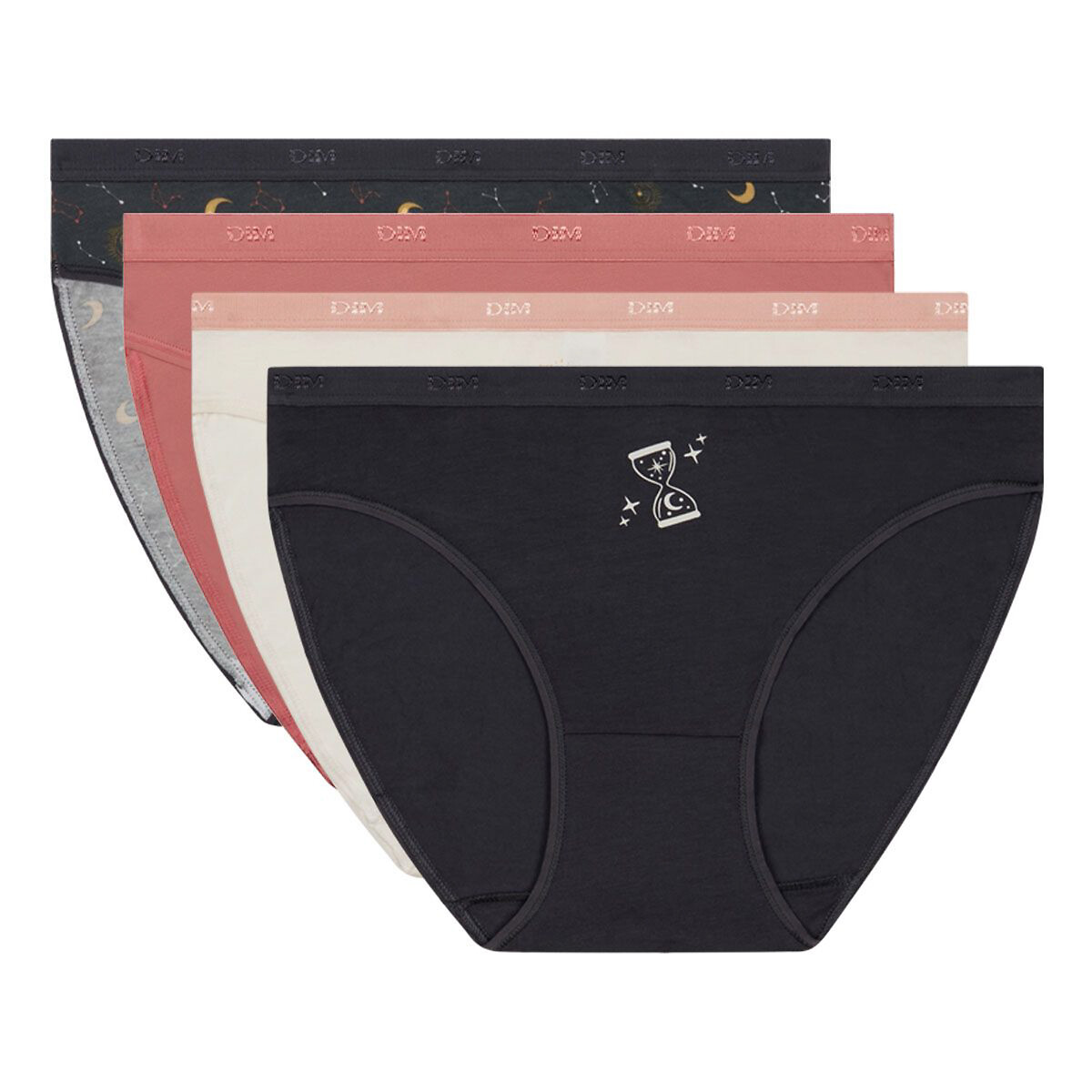 Pack of 4 Pockets Knickers in Cotton