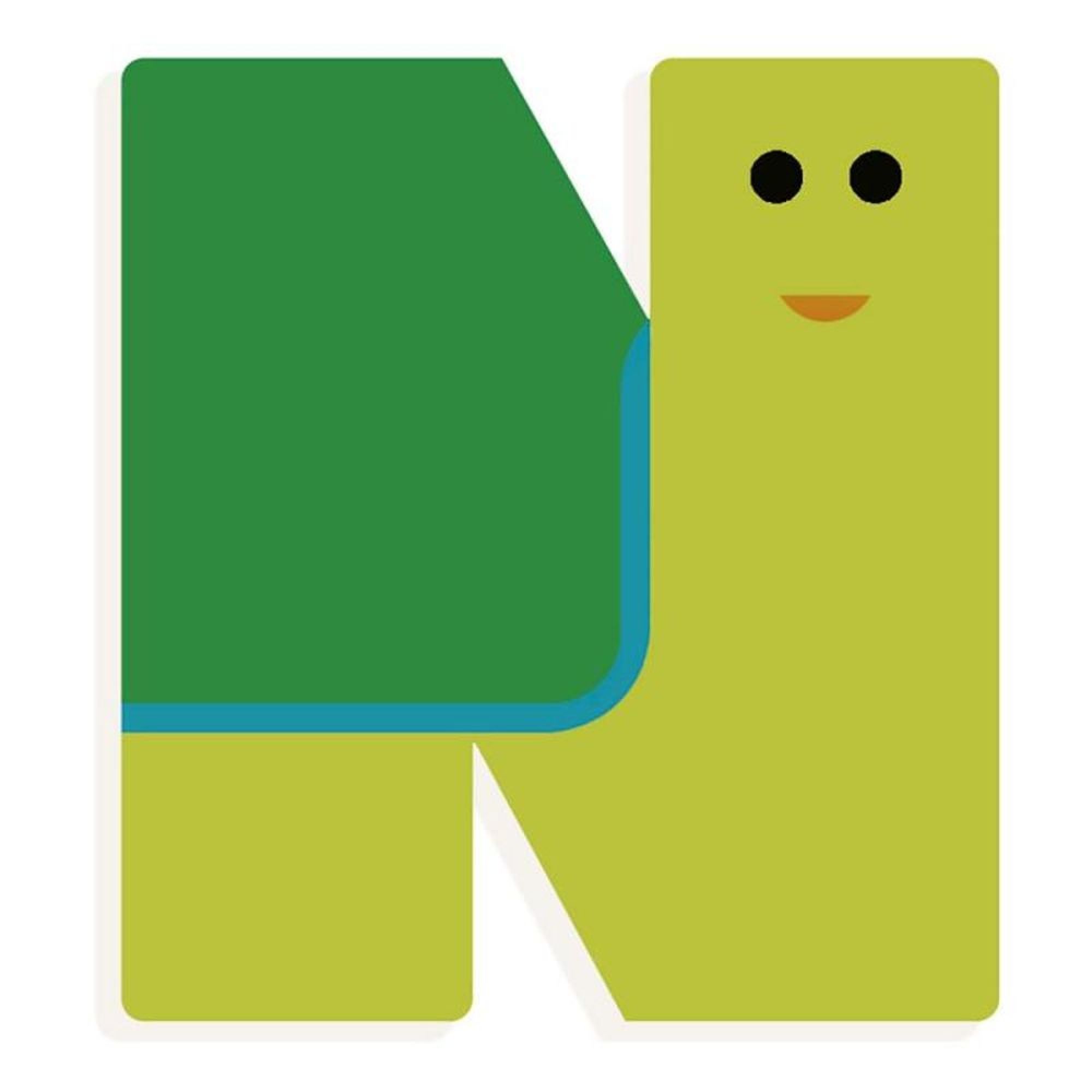 Lettre animaux graphiques N, DJECO