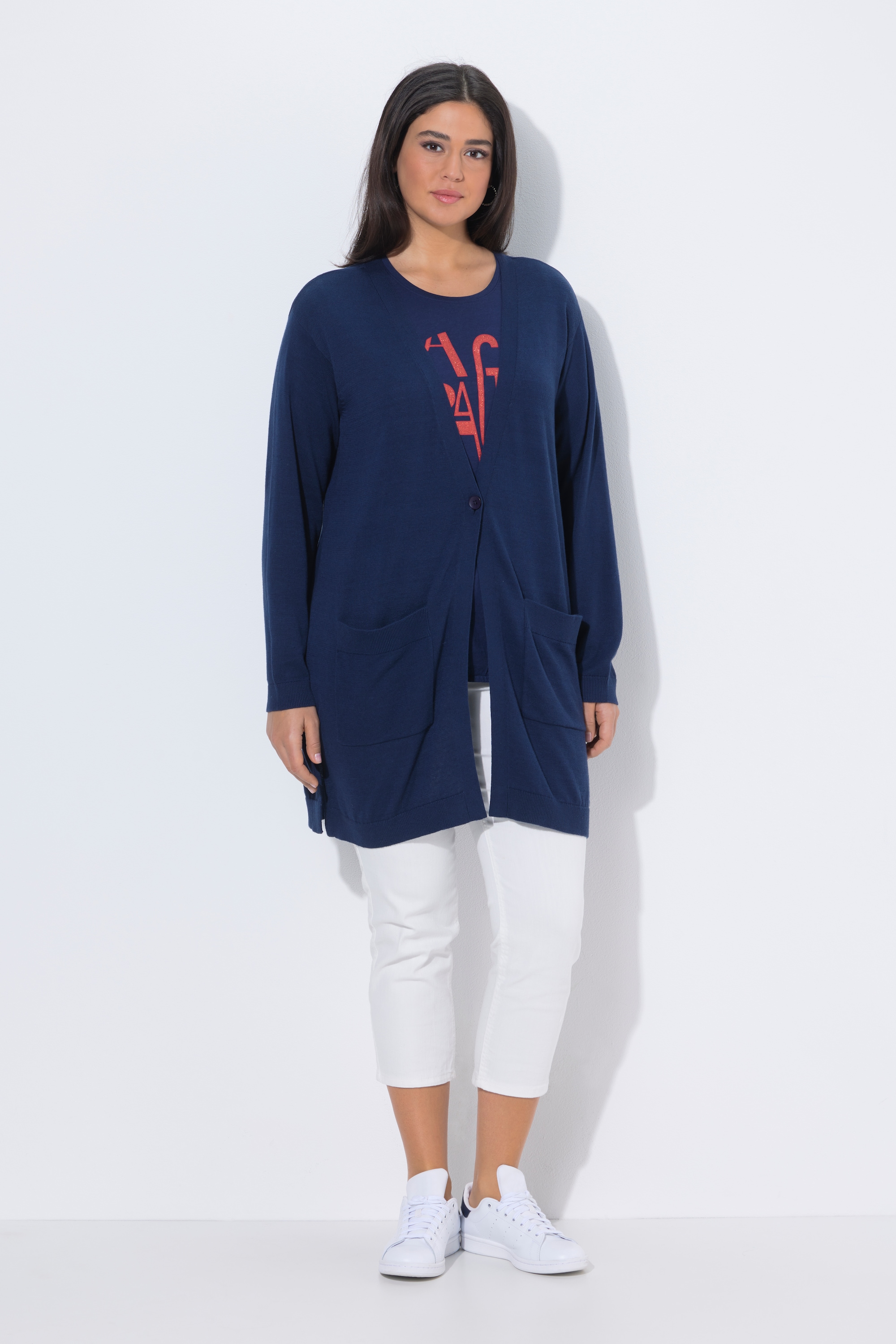 Cardigan fermeture 1 bouton, ULLA POPKEN