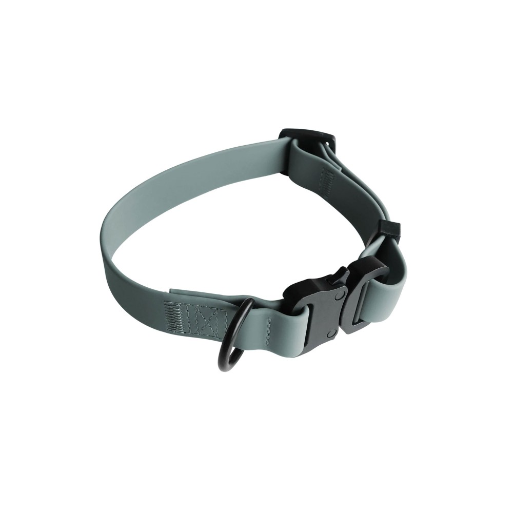 Collier chien en biothane et métal, MELLEM, LAMBWOLF COLLECTIVE