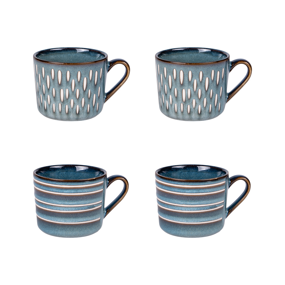 Coffret de 4 tasses Helsinki 18 cl, TABLE PASSION