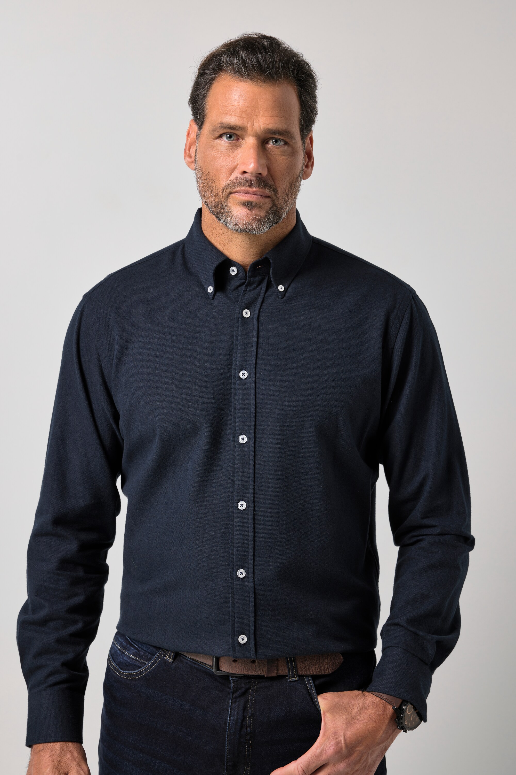 Chemise en flanelle, manches longues, JP1880