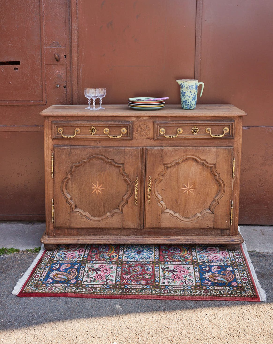 Buffet en bois Gilbert N°1631 - Bon état, DEBONGOUT