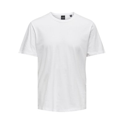 Mart Cotton T-Shirt with Crew Neck ONLY & SONS