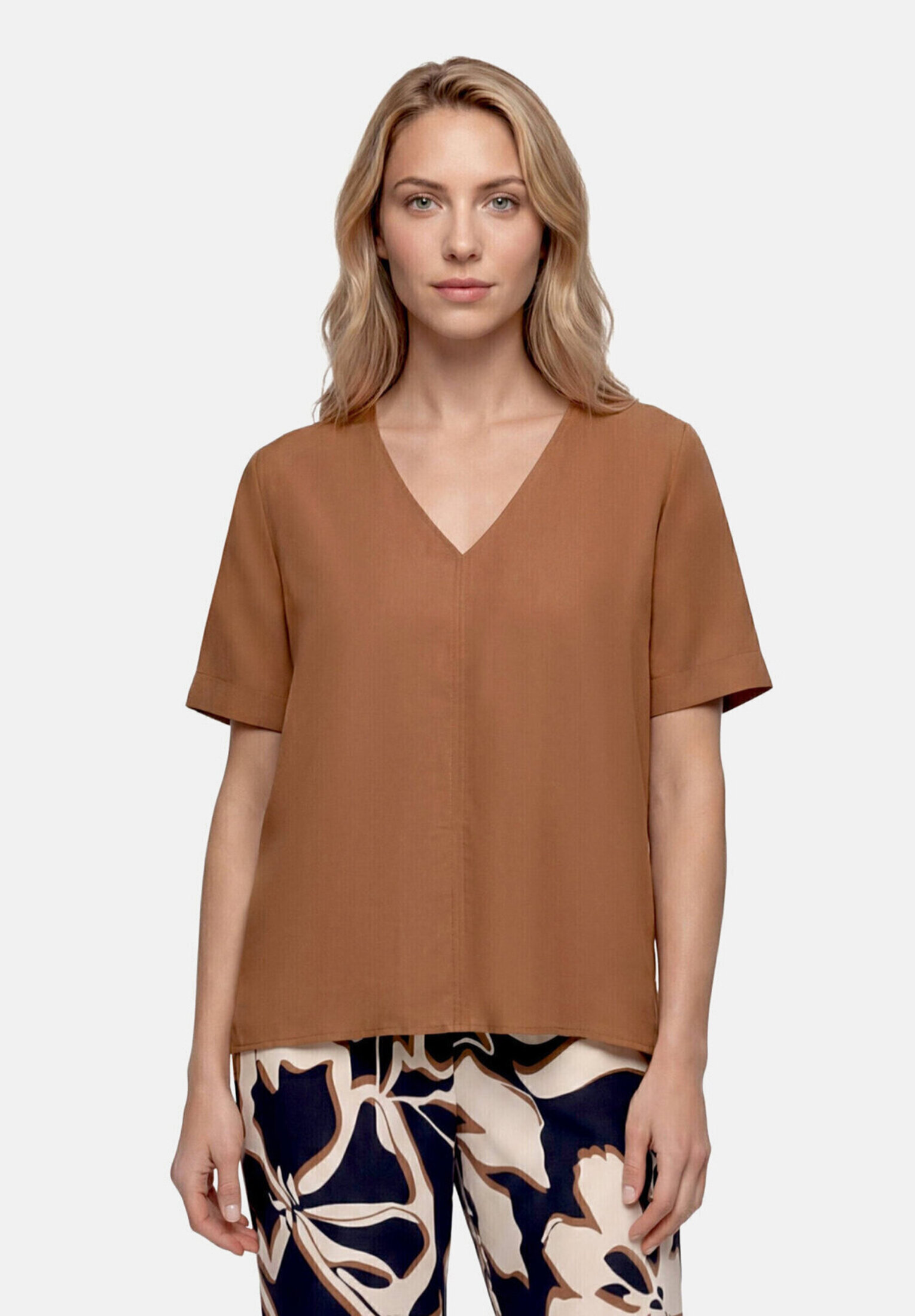 T-shirt façon blouse manches courtes, BETTY BARCLAY