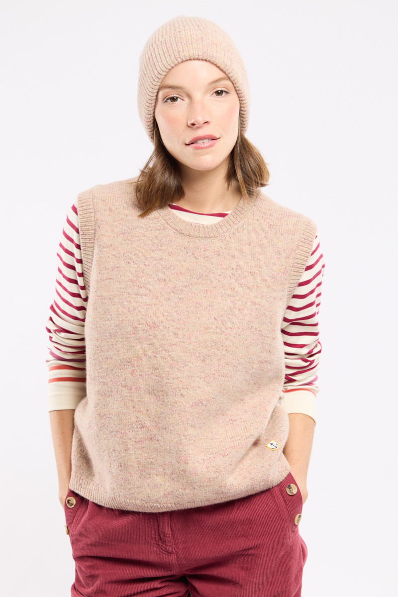 Pull sans manche Héritage - laine, ARMOR-LUX