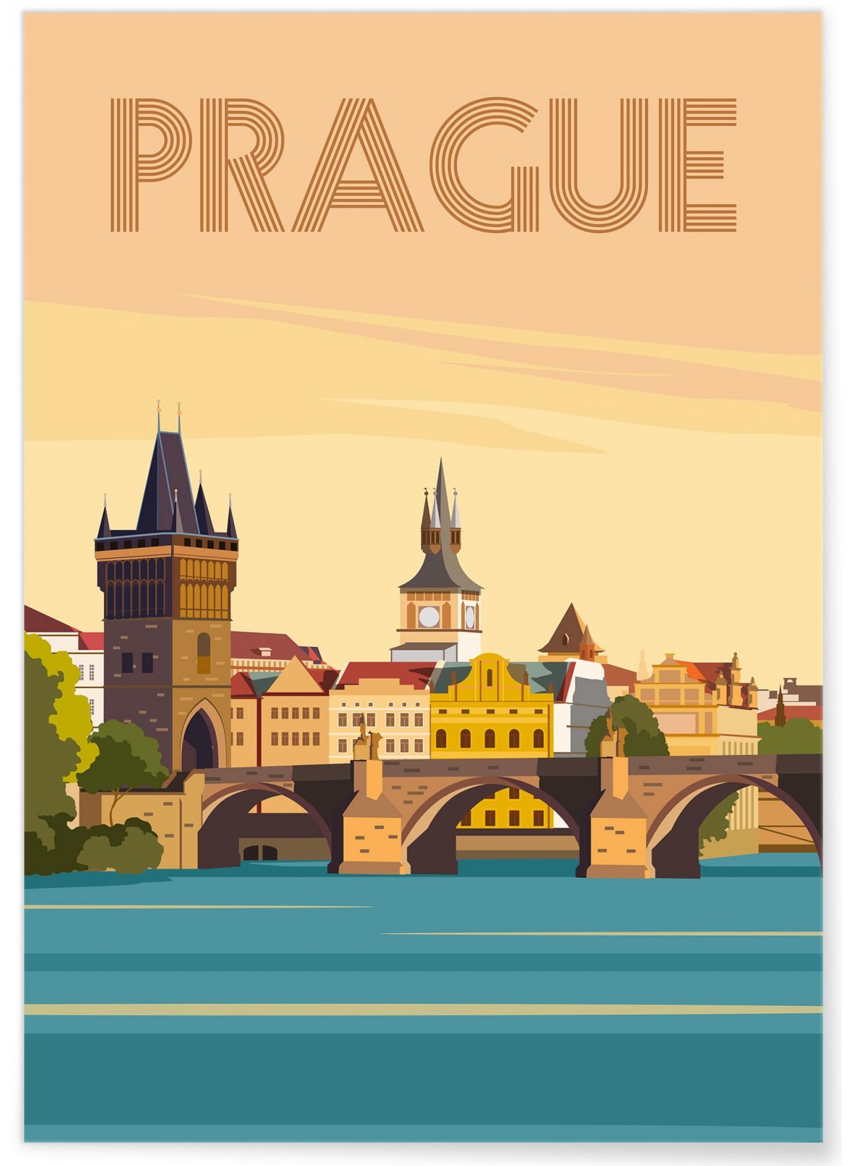 Affiche ville Prague 2, L'AFFICHERIE