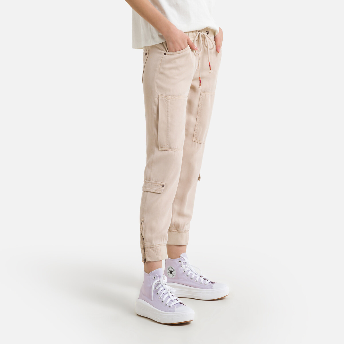 Celine cargo trousers , ecru, Freeman T 