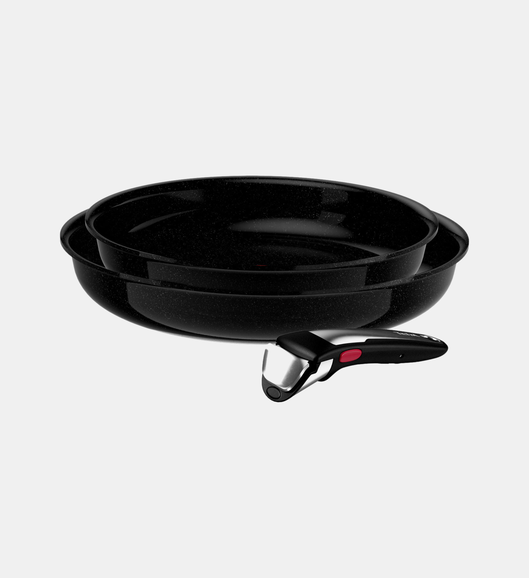 Lot 2 poêles - ø24/28 cm - 3 pièces, TEFAL