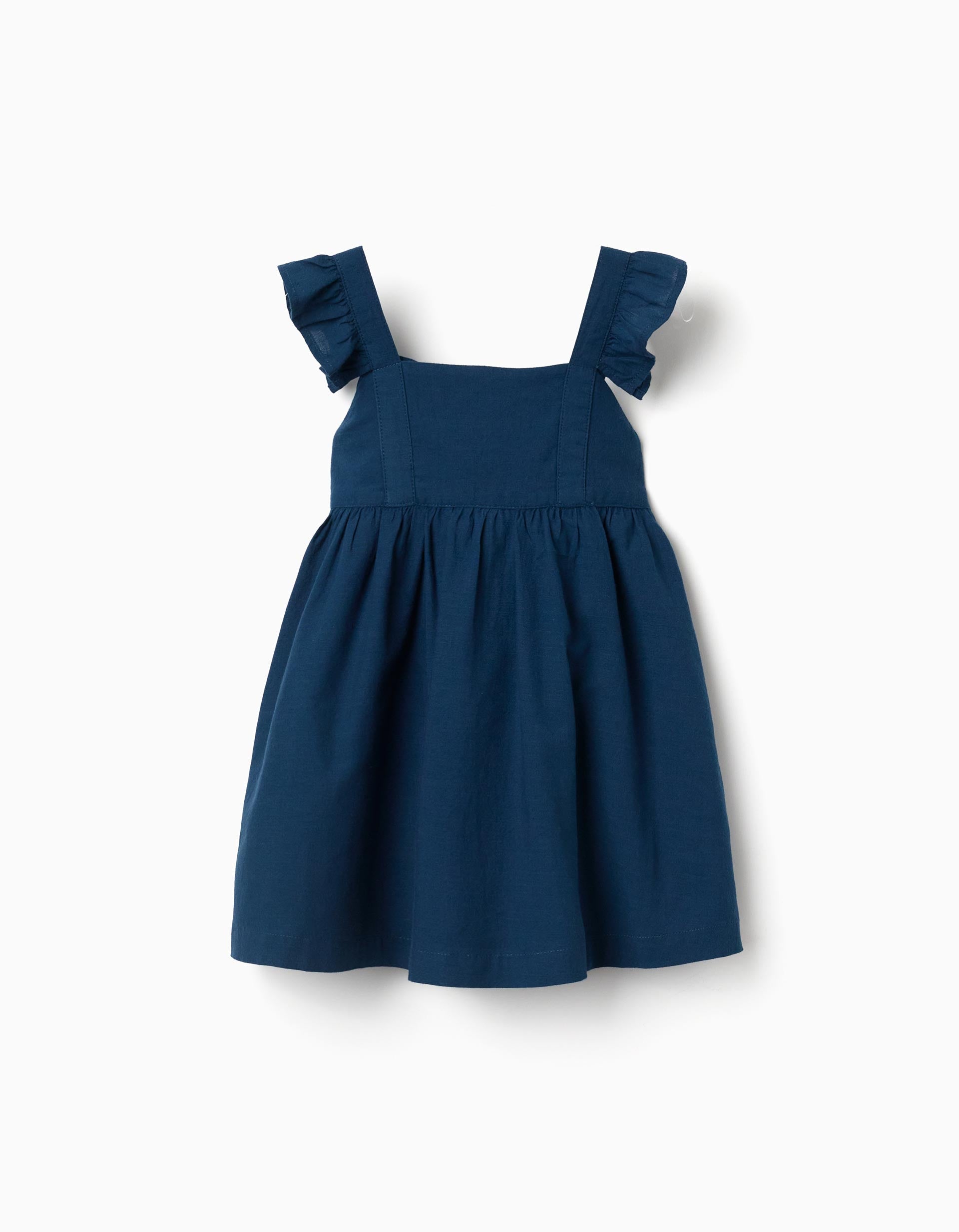 Robe en coton avec bretelles à volants You&Me, ZIPPY