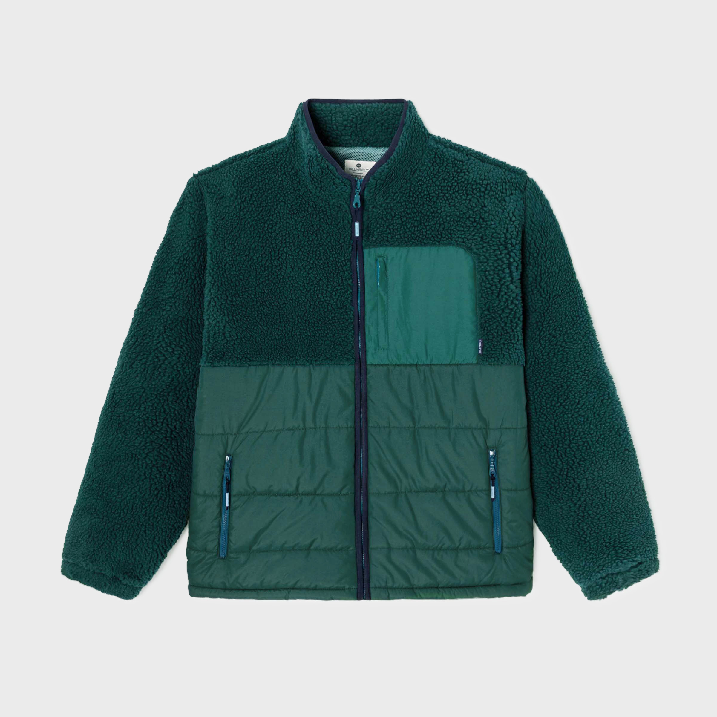 Veste bi-matières en sherpa, BILLYBELT