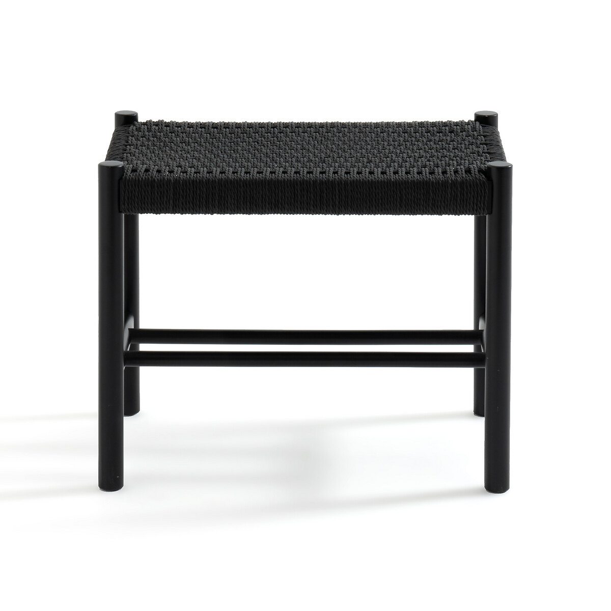 Product photograph of Taga Corded Bench Stool from La Redoute UK
