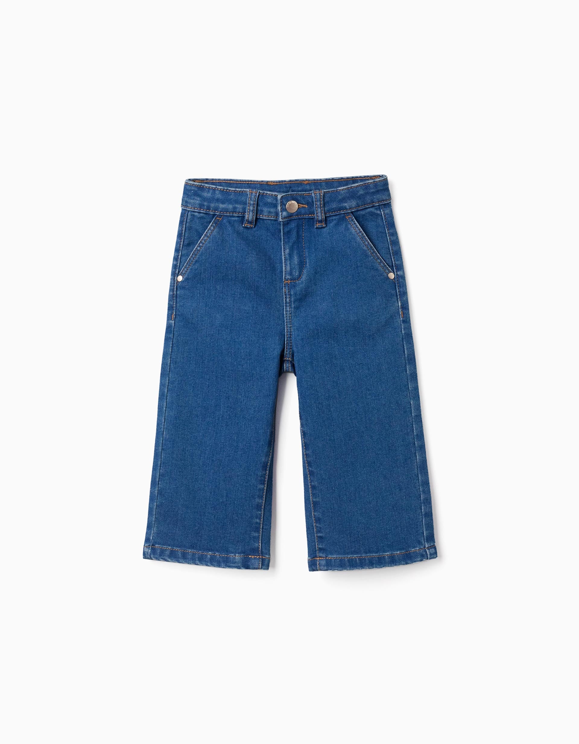 Jean à jambe large avec 4 poches, ZIPPY